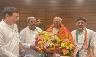 Karnataka Election Results 2023: Congress sweeps past majority mark, CM Bommai takes 'responsibility' for BJP's rout