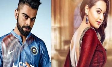 Watch: Sonakshi Sinha expresses her love for Virat Kohli and makes her TATA IPL play-off predictions mid-air