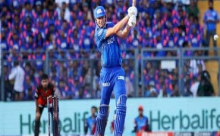 IPL 2023: Cameron Green says MI weren't thinking of NRR during 201-run chase against SRH