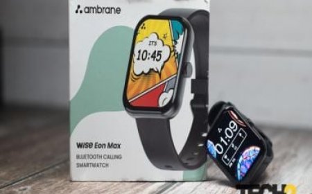 Ambrane Wise Eon Max Smartwatch Review: A pretty capable smartwatch considering the price