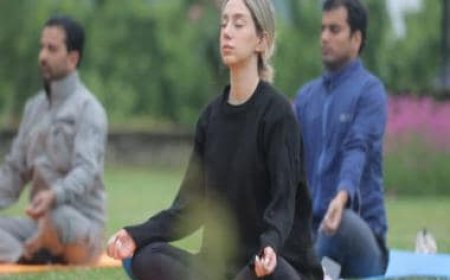 WATCH: G20 TWG meeting delegates mesmerised with Srinagar, engage in yoga