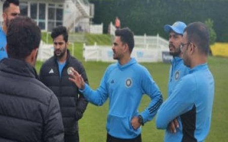 Team India train in brand new Adidas training kits ahead of WTC final; see pictures