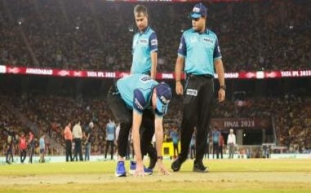 CSK vs GT LIVE Score, IPL 2023 Final: CSK 10/0; Gaikwad, Conway resume after Chennai's target revised to 171 in 15