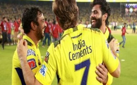 IPL 2023 Final: Jadeja dedicates CSK's 5th title win to Dhoni, shares emotional tweet