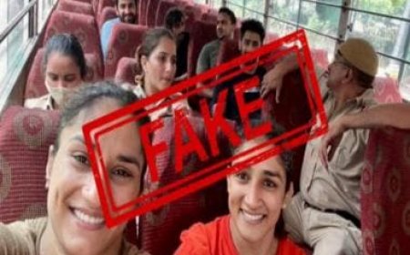 Wrestlers' protest: Uorfi Javed reacts to morphed photo of Sangeeta and Vinesh Phogat