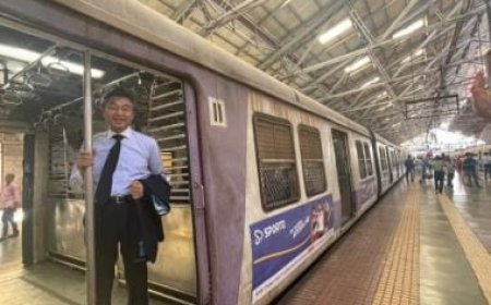 Japanese envoy's trip to Mumbai is all about street shopping and local trains