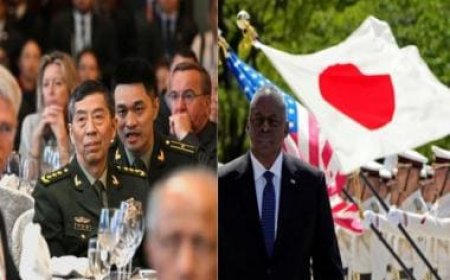 US, China defence chiefs 'shook hands but held no substantative exchange' in Singapore