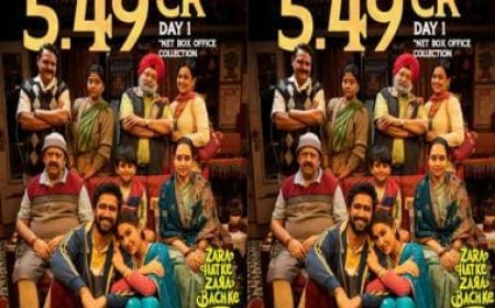 Zara Hatke Zara Bachke Box-Office: Vicky Kaushal and Sara Ali Khan's film collects Rs. 5.49 crore on day one