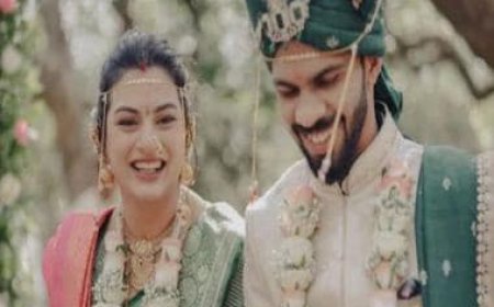 Ruturaj Gaikwad gets married to fellow cricketer Utkarsha Pawar, shares pics