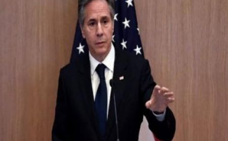 US Secretary of State Antony Blinken discusses human rights with Saudi Arabia's crown prince