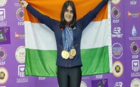 Esha Singh: Shooting prodigy aims to return with a bang at World Championships