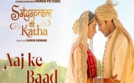 Kartik Aaryan and Kiara Advani present the love song of the season 'Aaj Ke Baad' from 'Satyaprem Ki Katha'