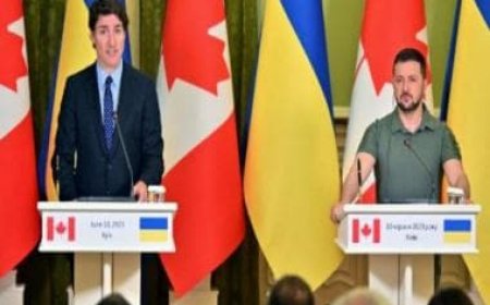 Canada's PM Justin Trudeau makes surprise visit to Kyiv