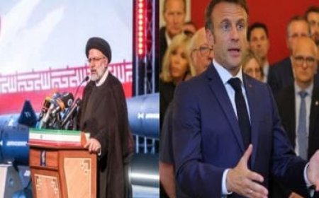 French President Macron urges Iran's Raisi to 'immediately end' its support to Russia