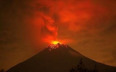 Thousands evacuated as Philippine volcano spews ash, rocks