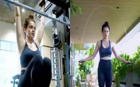 Kangana Ranaut: 'Back to my fitness routine after two years break from my exercise to play Mrs Indira Gandhi'