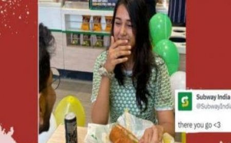 Subway stays true to its promise, sponsors couple's date after viral tweet