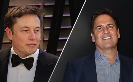 Elon Musk Has a Surprise Gift for Billionaire Mark Cuban