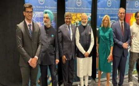 'India is a youth factory': PM Modi addresses National Science event with First Lady Jill Biden