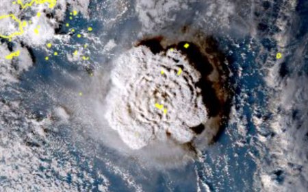 The Hunga Tonga eruption sparked the highest-altitude lightning ever recorded