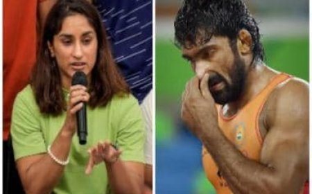 Brij Bhushan's 'flunkey': Vinesh Phogat tears into Yogeshwar Dutt for questioning trial exemptions