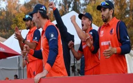 'What just happened...': Twitter reacts after Logan van Beek-inspired Netherlands stun West Indies