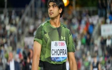 Neeraj Chopra wins Lausanne Diamond League, Murali Sreeshankar finishes fifth