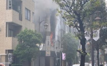 WATCH: Blast rips through Tokyo building, at least 4 injured