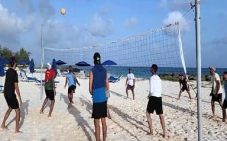 Watch: Team India reaches Barbados, enjoys beach volleyball day out