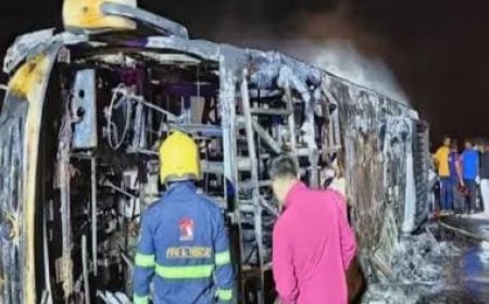 Maharashtra bus issued pollution certificate 9 hours after accident