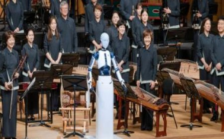 WATCH: South Korean tech company showcases a human-like robot conducting an orchestra