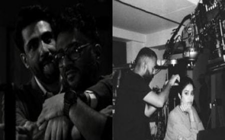 Janhvi Kapoor, Gulshan Devaiah and Roshan Mathew wrap the first schedule of 'Ulajh' in London