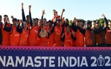 Netherlands beat Scotland to become 10th and final team to qualify for 2023 ODI World Cup