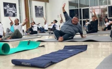 From Samosa to Savasana: Nagaland Minister Temjen Imna Along's hilarious yoga journey