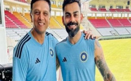 India vs West Indies: 'Only two guys of the last test we played..', Kohli shares heartwarming photo with Dravid