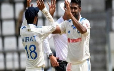 India seize control of Dominica Test after Ravichandran Ashwin rattles West Indies with spin brilliance