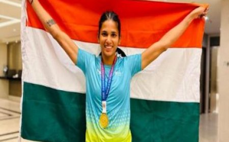 Watch: Jyothi Yarraji wins 100m hurdles gold in Asian Athletics Championships