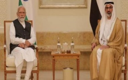 WATCH: PM Modi meets Crown Prince Mohammed bin Zayed Al Nahyan in UAE