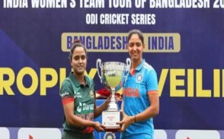 LIVE Cricket Score, India vs Bangladesh women, 1st ODI in Dhaka