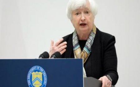 Redoubling aid to war-torn Ukraine 'single best' boost for global economy, says US Treasury Secretary Janet Yellen