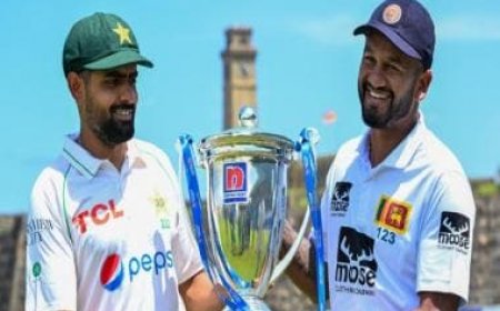 Highlights, Sri Lanka vs Pakistan, 1st Test Day 1 in Galle, Full Cricket Score: Hosts 242/6 at stumps