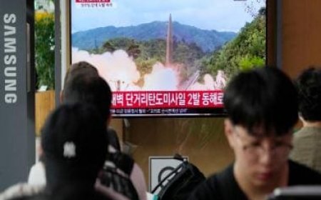 North Korea fires two missiles after US docks nuclear submarine in South Korea