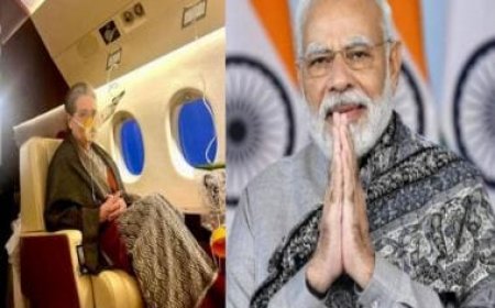 PM Modi walks up to Congress' Sonia Gandhi in Parliament, inquires about her health