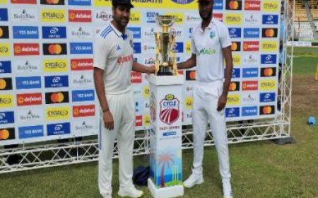 India vs West Indies 2nd Test Day 1 LIVE Score: Visitors off to a strong start after Windies opt to field