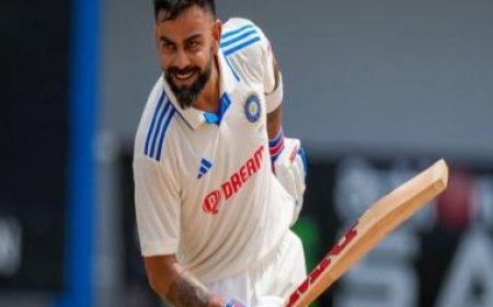 Virat Kohli century helps India surge in second Test against West Indies