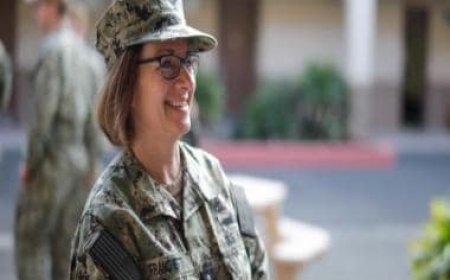 President Biden nominates picks Lisa Franchetti as first woman admiral to lead US Navy