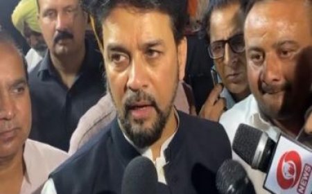 'No action taken to tackle crime against women in several states': Union Minister Anurag Thakur
