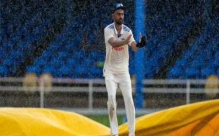India vs West Indies: Will rain come to Windies' rescue on Day 5 of 2nd Trinidad Test?
