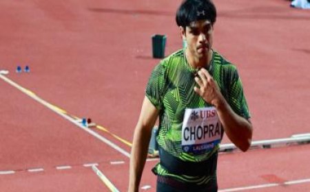 Watch: Olympic gold medallist Neeraj Chopra sweats it out in the gym ahead of World Championships