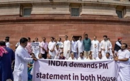 21 Opposition MPs to visit Manipur to conduct 'on-the-spot assessment'